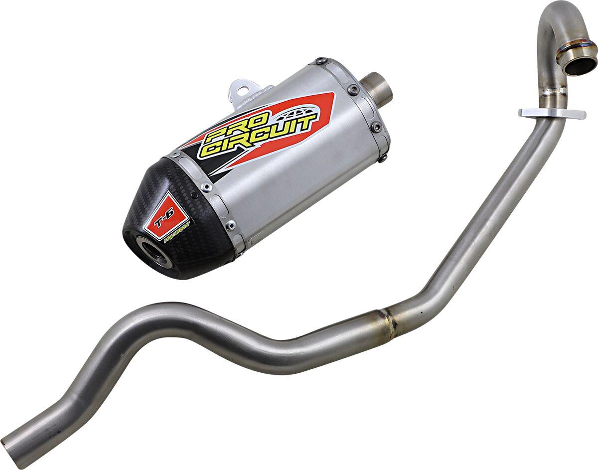 0120911F - Pro Circuit T-6 Exhaust System - Kawasaki KLX110 2002-2009