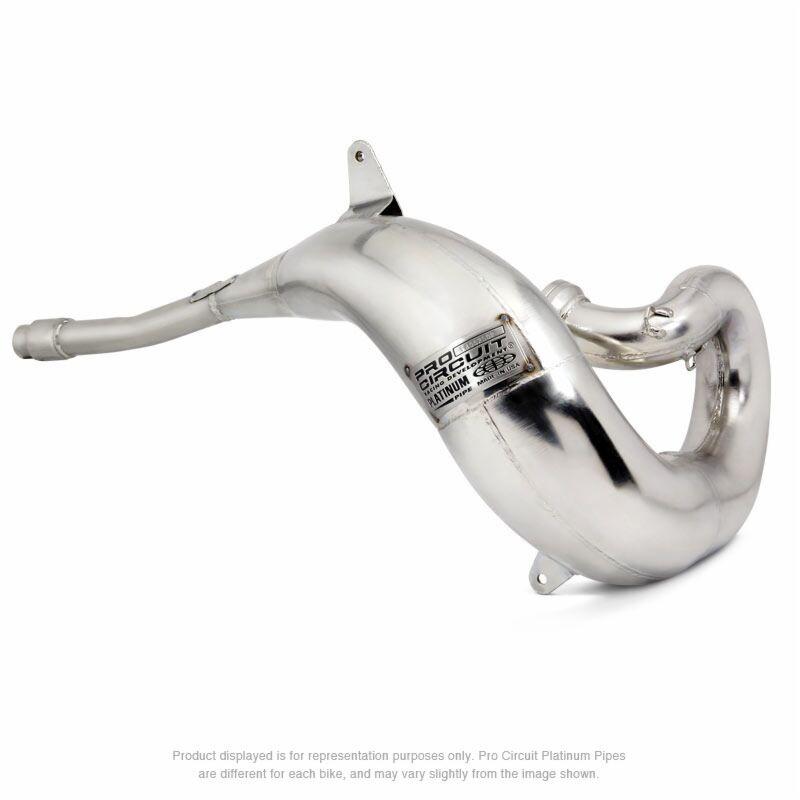PK89250 - Pro Circuit Platinum Front Pipe 2-Stroke Exhaust - Kawasaki KX250 1989