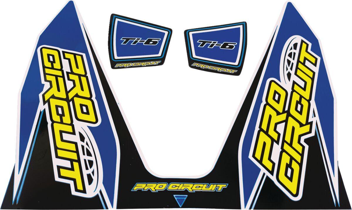 DC22TI6-DB - Pro Circuit Ti-6 Exhaust Decals