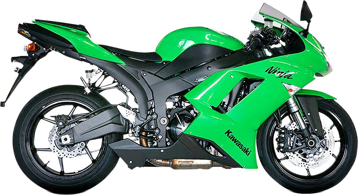 S-K6SO5-HACT - S-K6SO5-HACT - Akrapovic Line Silencer - Kawasaki ZX-6 R 600 2007-2008