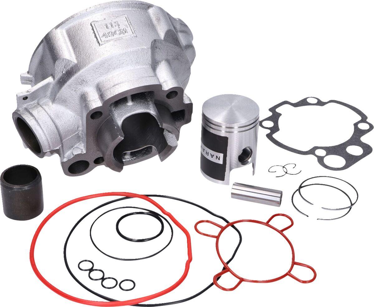 Naraku Silver Nk103.83 - 50Cc V.2 25/28Mm Cylinder Kit For Peugeot Xr6 50 2006-2007