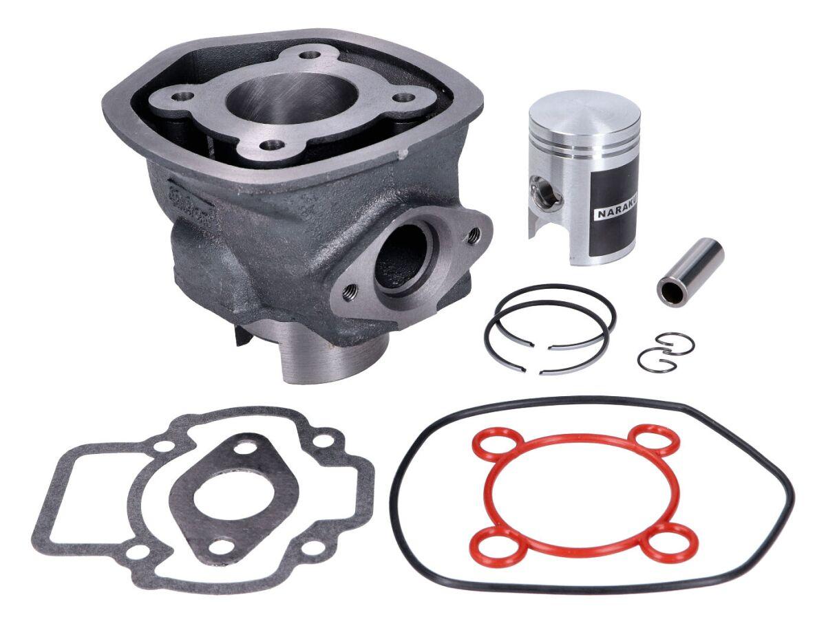 Naraku Nk101.19.2 - Cylinder Kit V.2 50Cc For Piaggio Lc Pentagonal For Derbi Atlantis 50 Lc 2002-2003