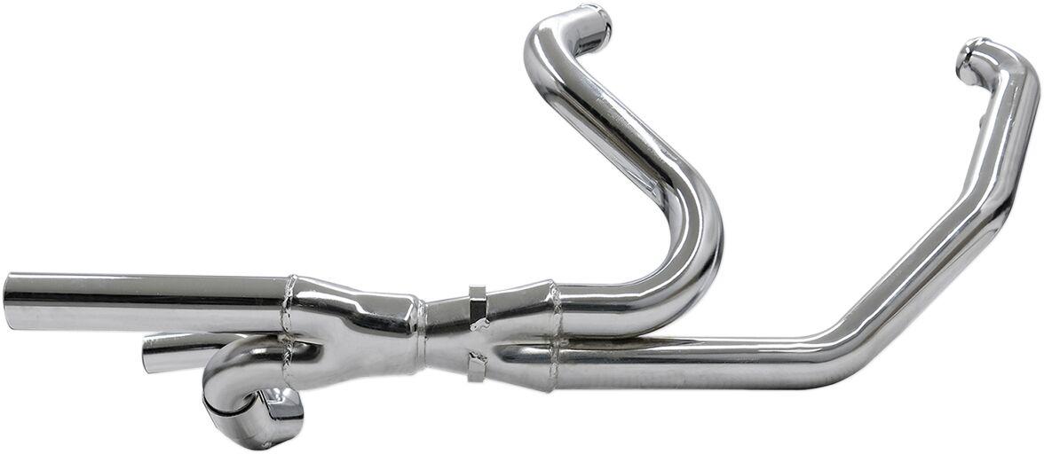 Bassani 1F14a - 2X2 Dual Header Pipes - Harley Davidson Flhtcu 1690 Abs 2012-2016