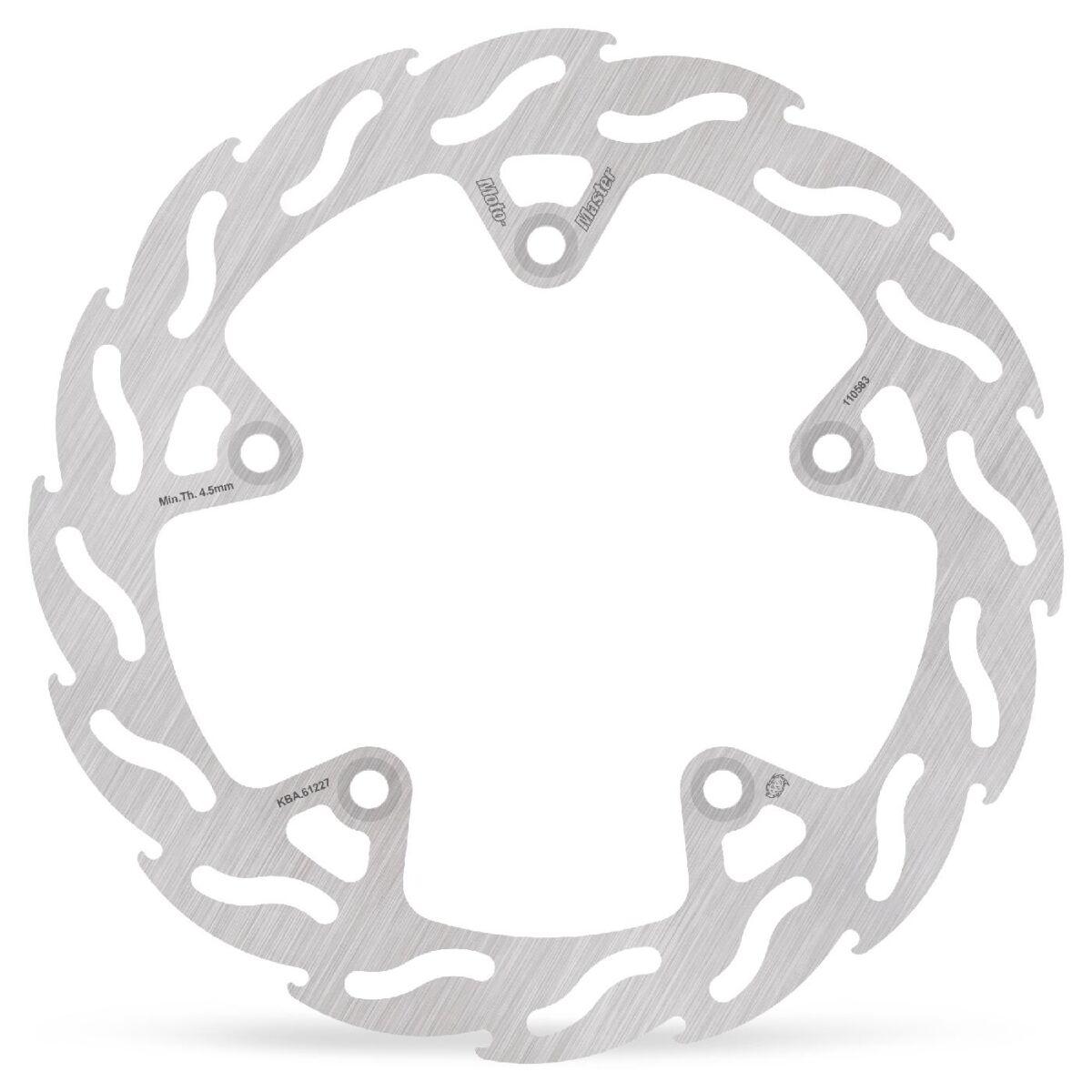 110583 - Moto Master Flame Series Fixed Brake Disc For BMW R 1200 GS - Silver