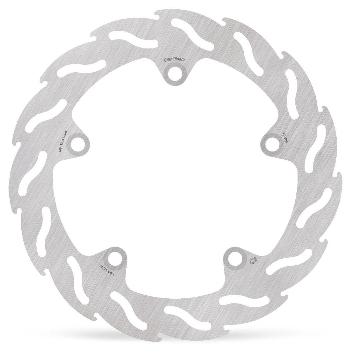 Moto Master Silver 110620 - Flame Series Fixed Brake Disc For Yamaha Yzf-R7