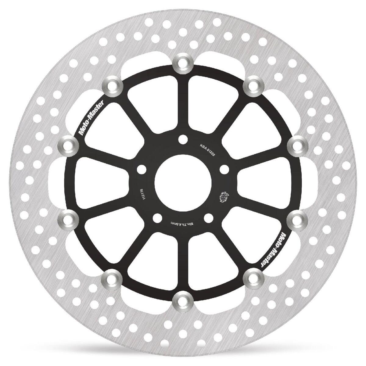 Moto Master Black 112178 - Halo Series Floating Brake Disc For Ktm Duke 690 2013-2019 - Front