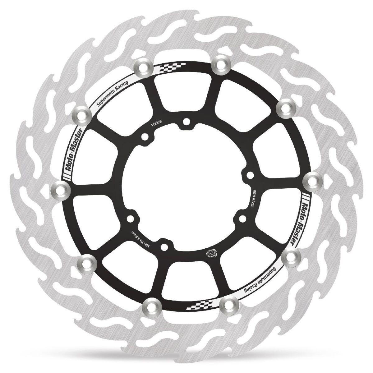 Moto Master Black 112228 - Flame Series Brake Disc For Honda Crf450x