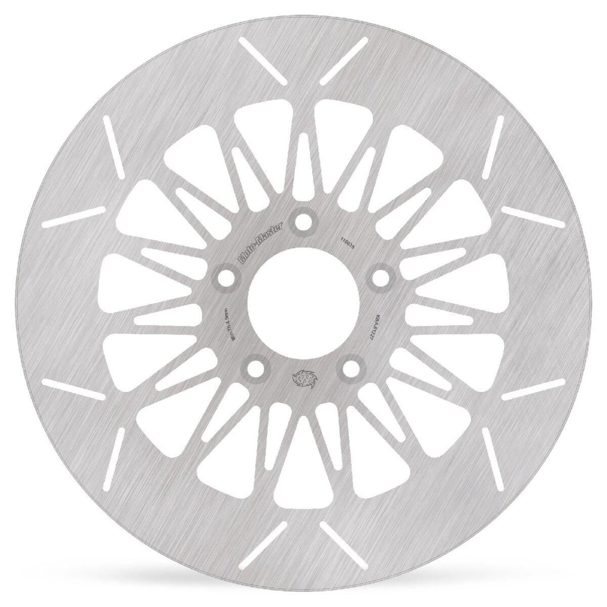 110635 - Moto Master Custom Series Fixed Brake Disc For Harley Davidson FLHR 1450 2000-2003 - Front