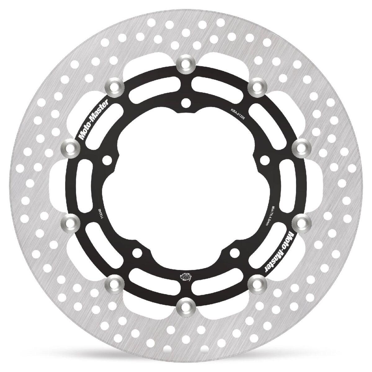 Moto Master Black 112246 - Halo Series Floating Brake Disc For Yamaha Yzf-R6 600