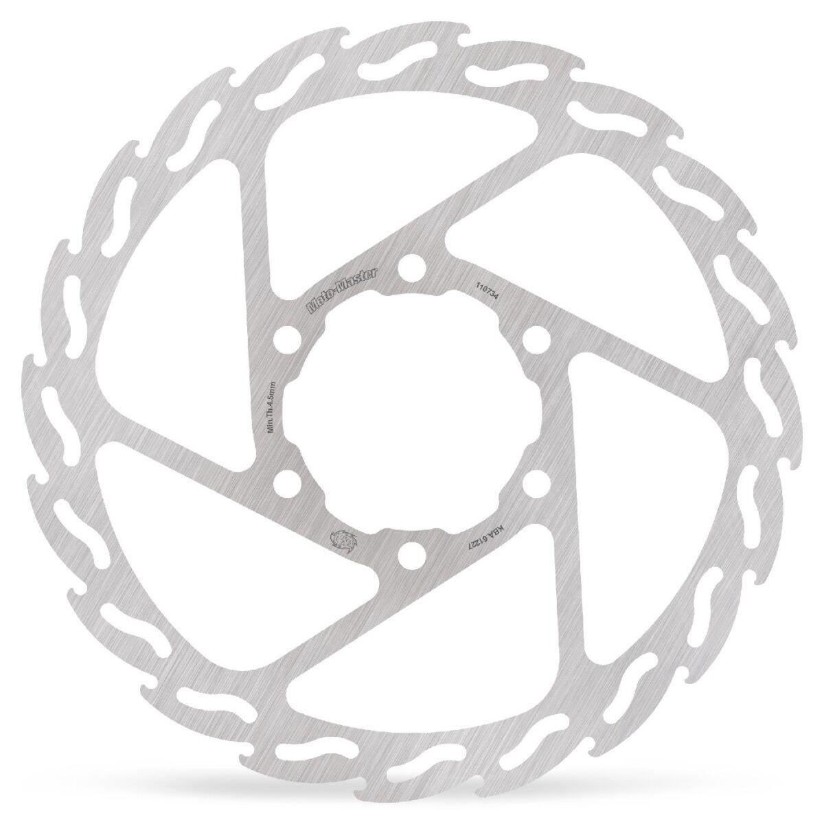 Moto Master Silver 110734 - Flame Series Fixed Brake Disc For Ktm Rc 125