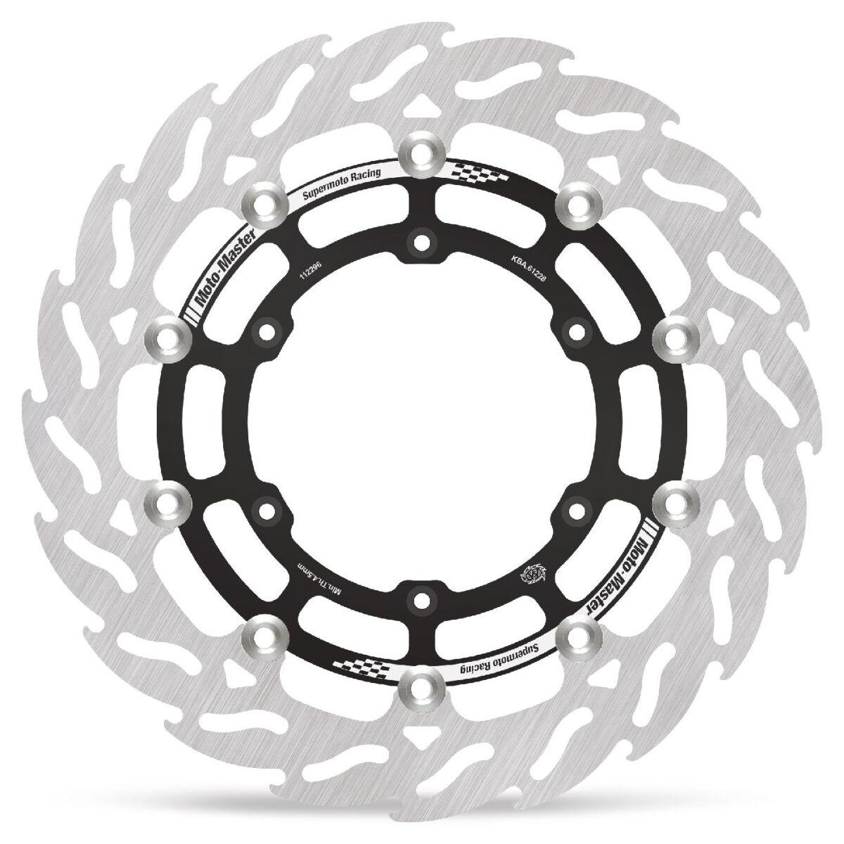112296 - Moto Master Flame Series Floating Brake Disc For Suzuki DRZ250 2001-2007 Front