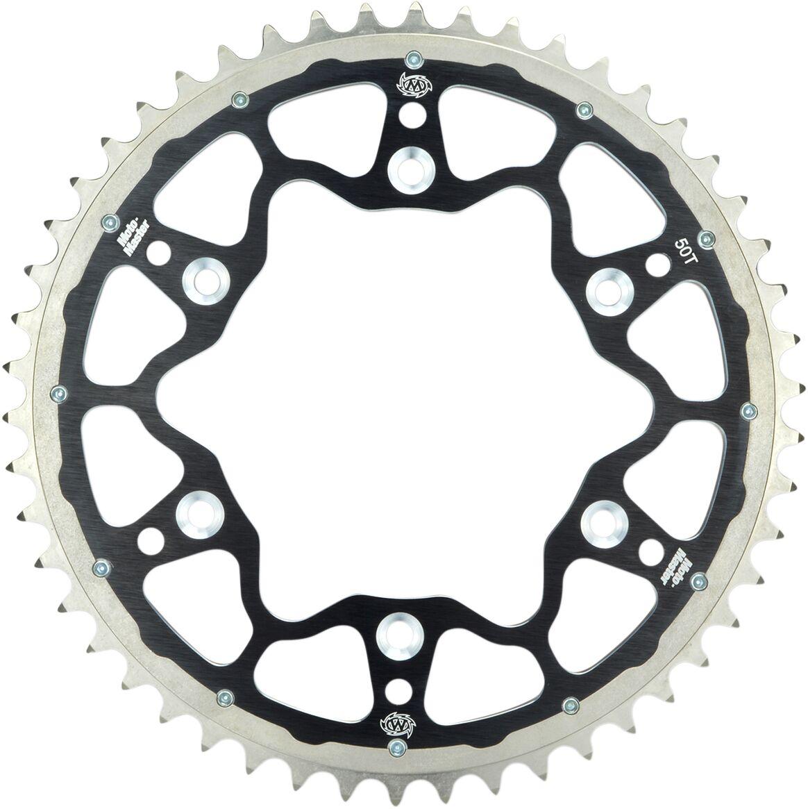 620023252 - Moto Master Fusion Dual Rear Sprocket For Honda XR650 R 2020-2021 Rear Black 52T