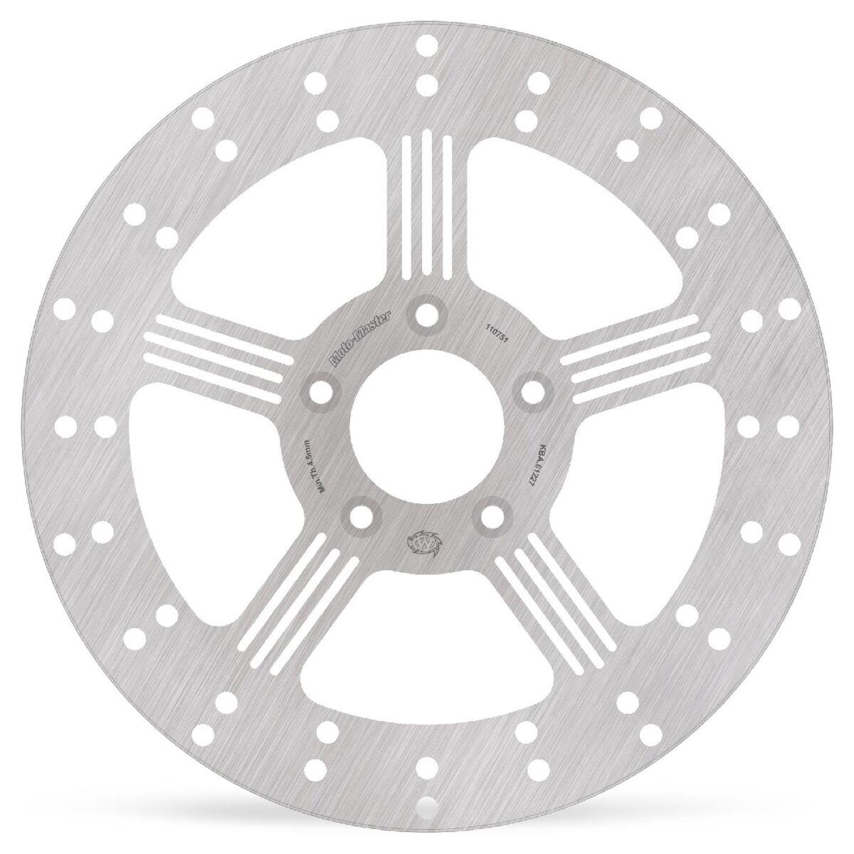 110751 - Moto Master Custom Series Fixed Brake Disc For Harley Davidson FLDE 1750 2018-2020 - Front