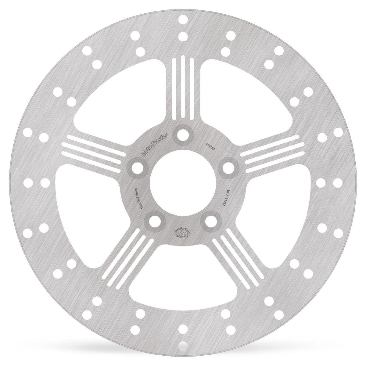 110752 - Moto Master Custom Series Fixed Brake Disc For Harley Davidson FLHR 1584 2008 - Rear