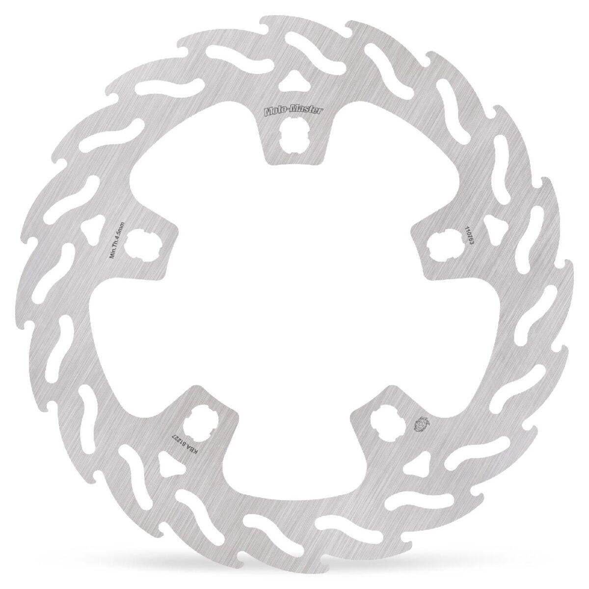 110763 - Moto Master Flame Series Fixed Brake Disc For Harley Davidson LIVEWIRE 2020-2022 - Front Right