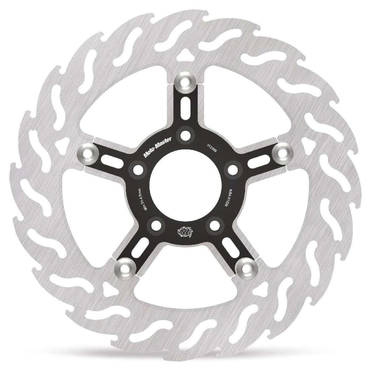 112309 - Moto Master Custom Series Floating Brake Disc For Harley Davidson FLHR 1450 2000-2003 - Front Left