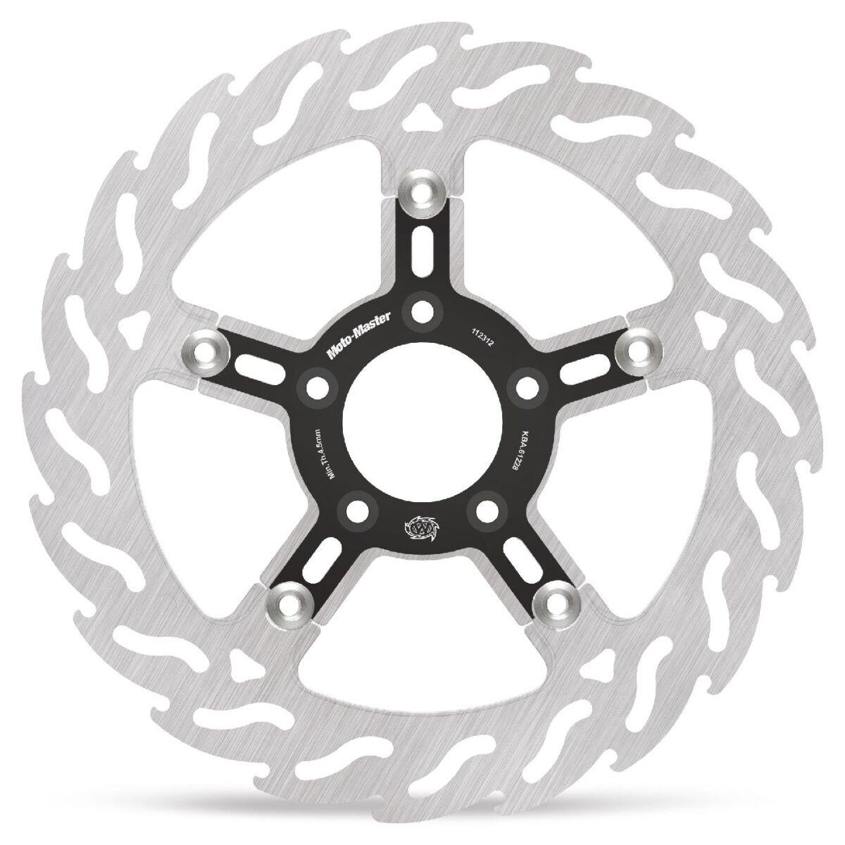 112312 - Moto Master Custom Series Floating Brake Disc For Harley Davidson FLDE 1750 2018-2020 - Front Left