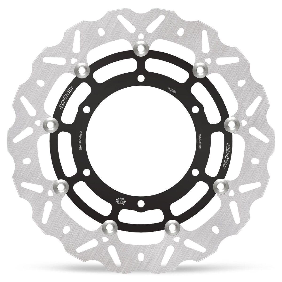 Moto Master Black/Silver 112368 - Nitro Series Brake Disc For Yamaha Yzf-R7 750 Ow02 1999-2000 - Front