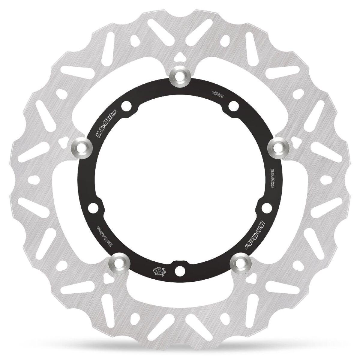 Moto Master Black/Silver 112375 - Nitro Series Brake Disc For Yamaha Xtz 700 X