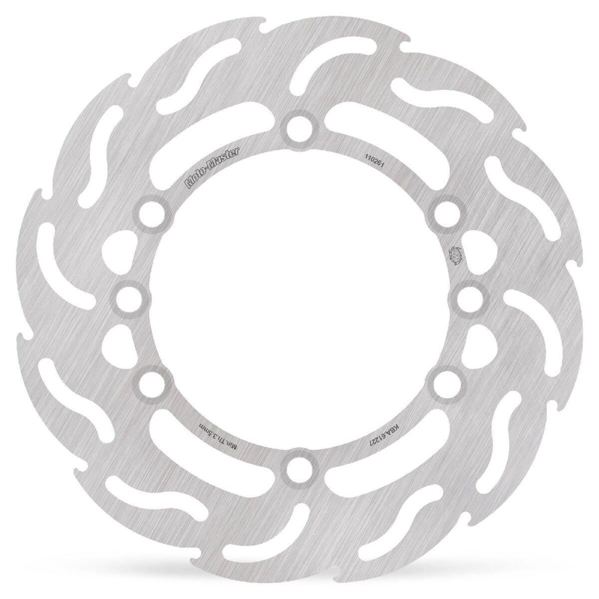 Moto Master Silver 110261 - Flame Series Fixed Brake Disc For Husqvarna Wre 125