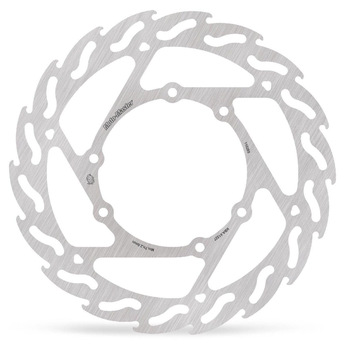 Moto Master Silver 110285 - Off Road Flame Disc For Honda Crf450x