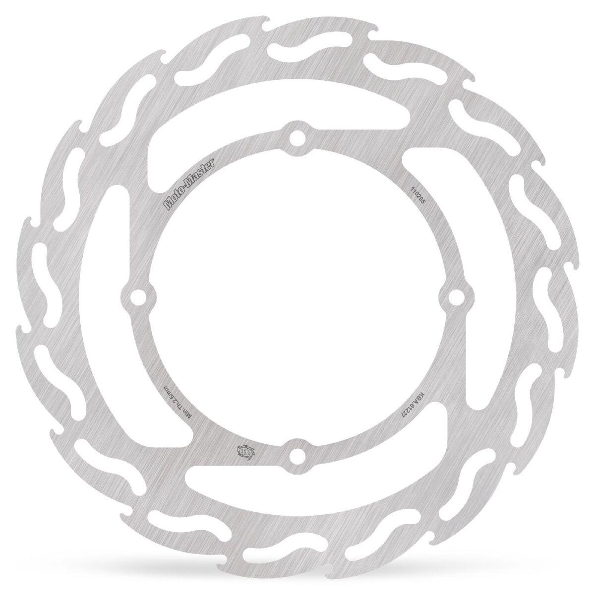 Moto Master Silver 110295 - Off Road Flame Disc For Honda Xr650 R