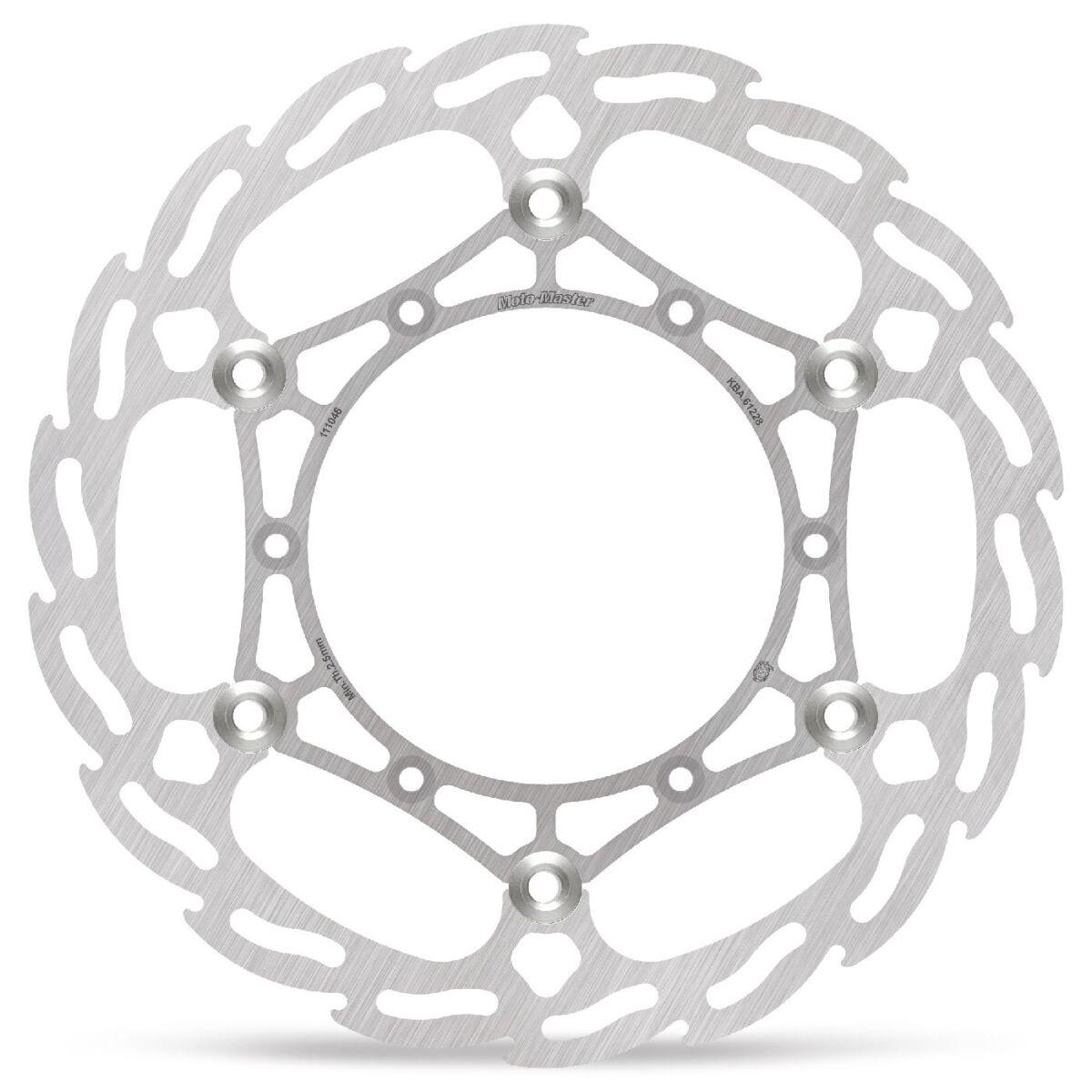 111046 - Moto Master Flame Series Floating Brake Disc For Yamaha YZF450X - Silver