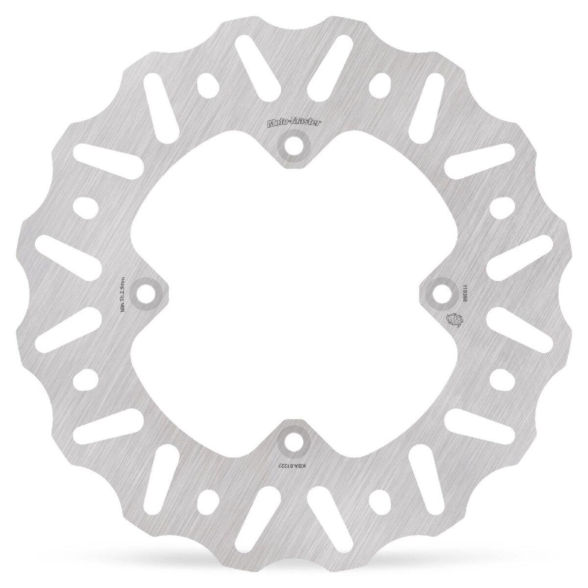 Moto Master Silver 110366 - Nitro Series Brake Disc For Yamaha Yz85