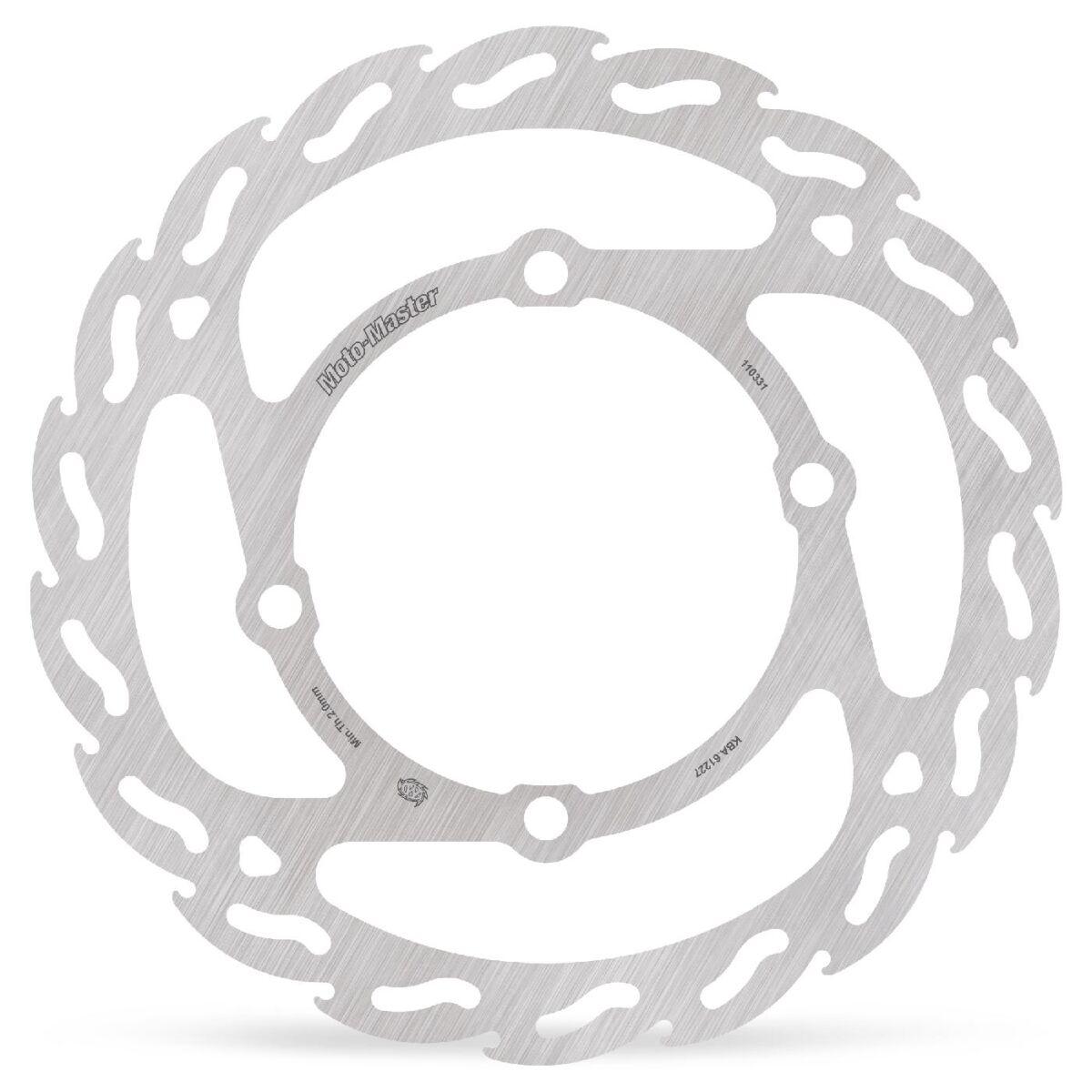 Moto Master Silver 110331 - Flame Series Brake Disc For Ktm Sx-E 5