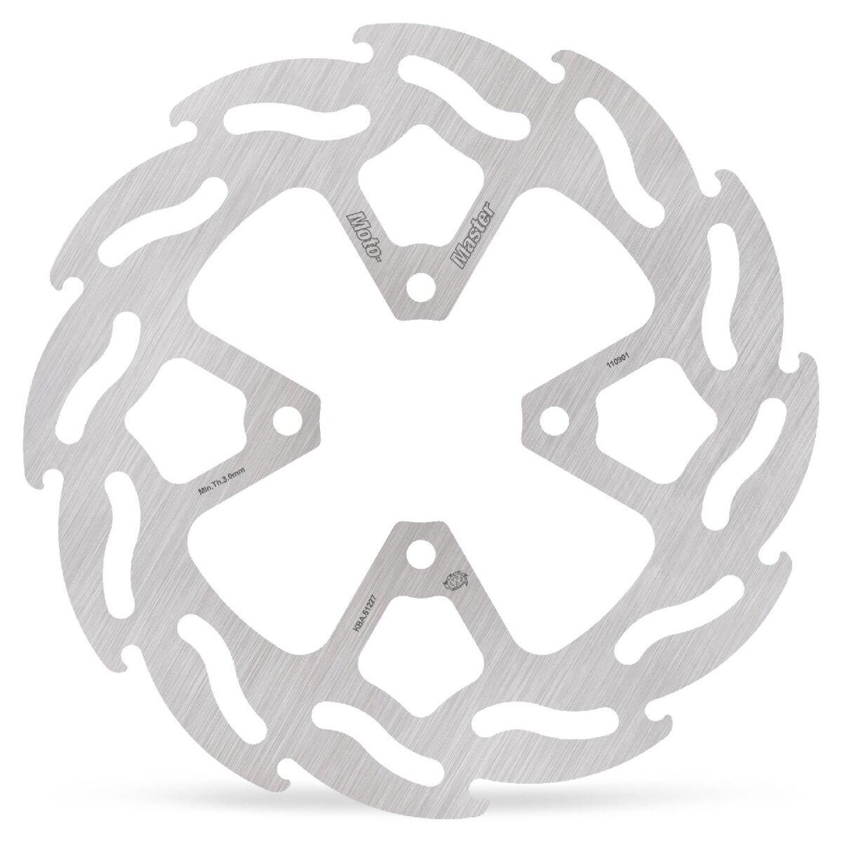 Moto Master Silver 110901 - Flame Series Fixed Brake Disc For Ktm Sx65