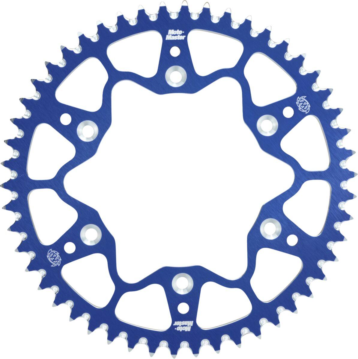 62.009.24.49 - Moto Master 7075 Aluminium Sprocket For Yamaha TTR230 2005-2026 Rear 49T - Blue