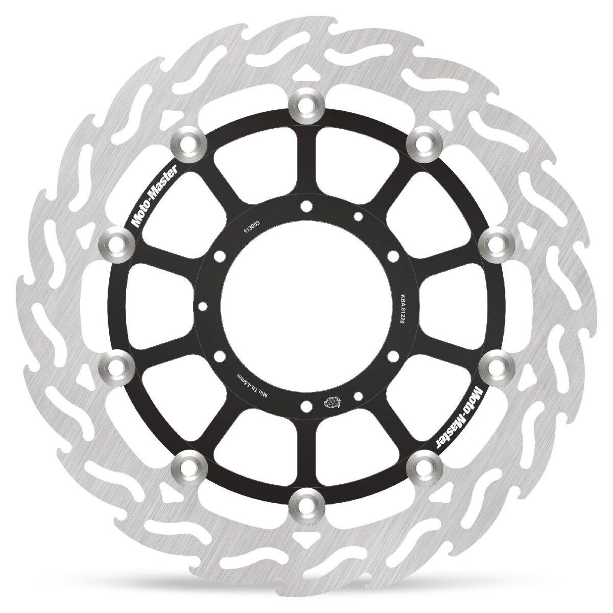 Moto Master Black 113053 - Flame Series Floating Brake Disc For Honda Cbr 1000 Rr