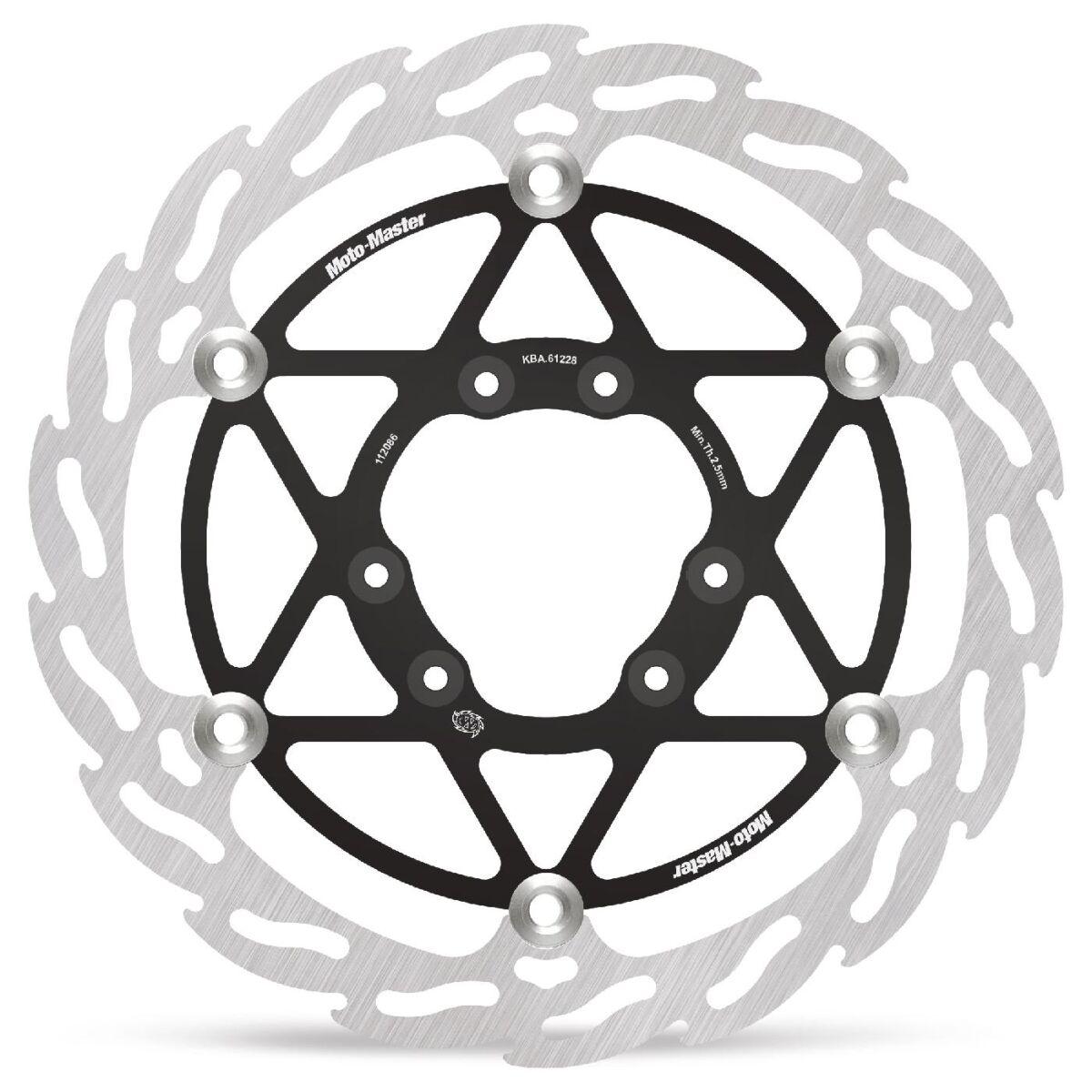 Moto Master Black/Silver 112086 - 270 Disc For Tm Racing Tm Mx 250 Es Fi