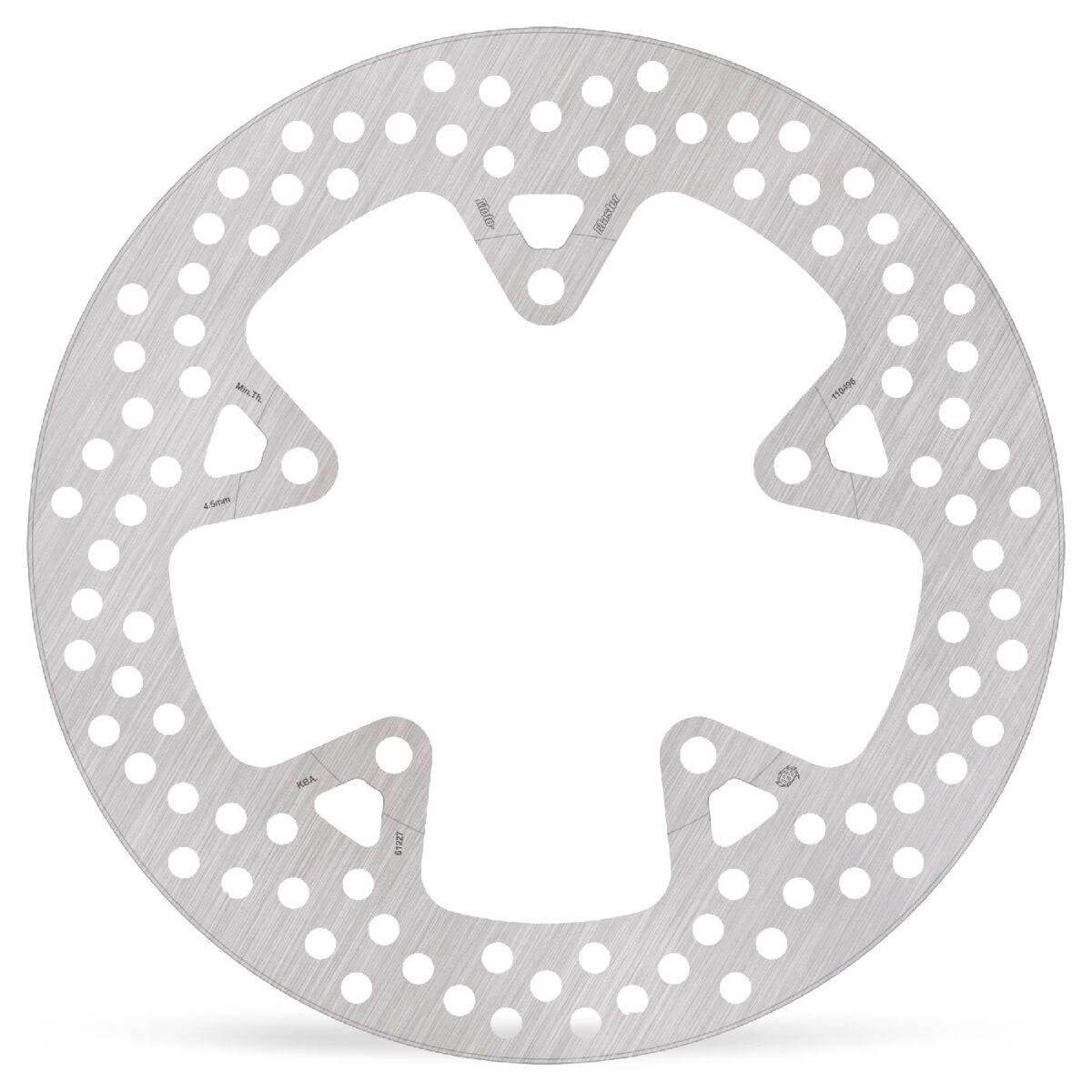 Moto Master 110496 - Halo Series Rear Brake Disc For Aprilia Smv 900