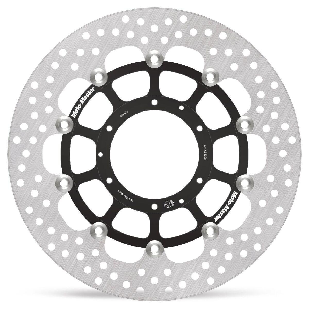 Moto Master Black 113109 - Halo Series Floating Brake Disc For Honda Cbr 600 Rr