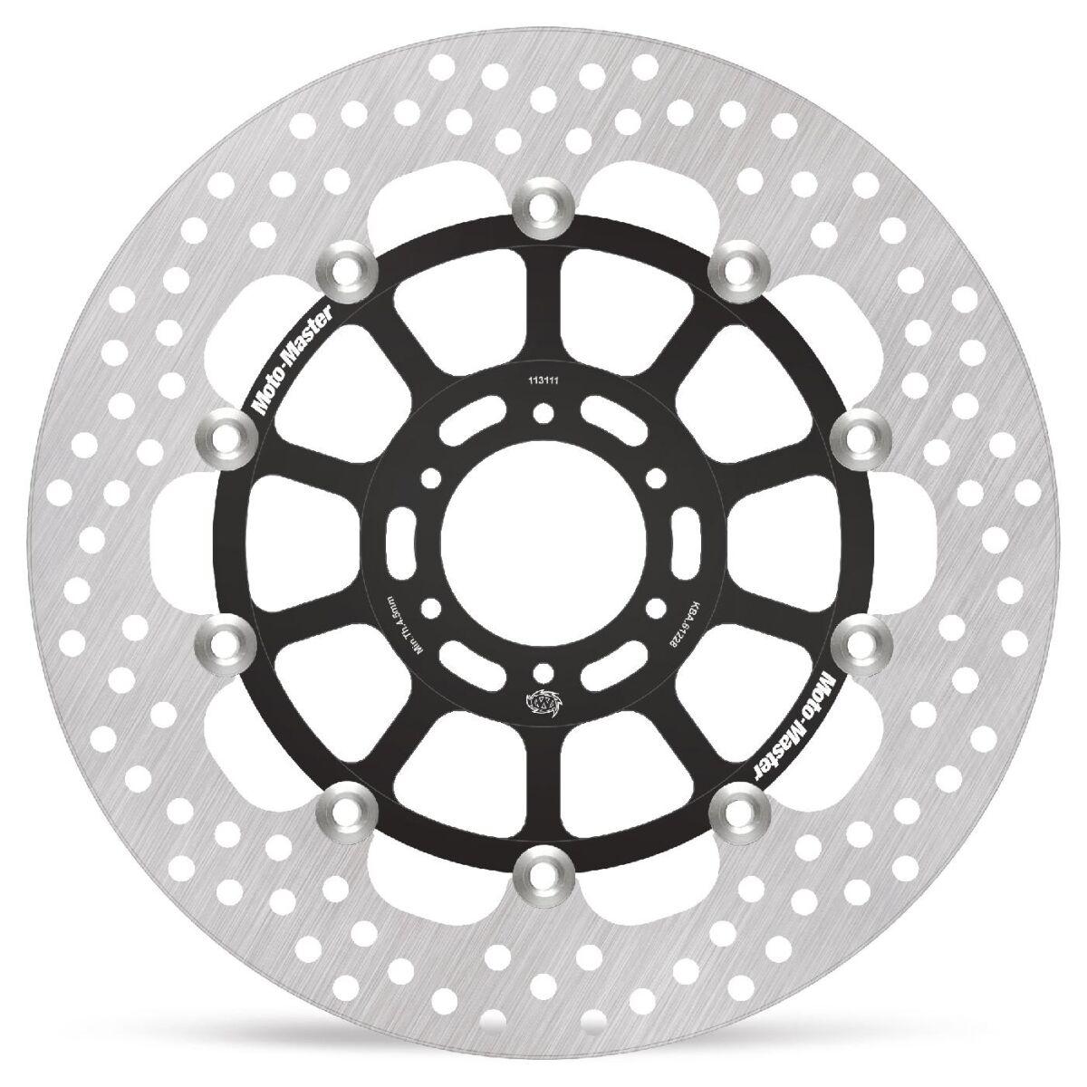 Moto Master Black 113111 - Halo Series Floating Brake Disc For Honda Cbr 900 Rr