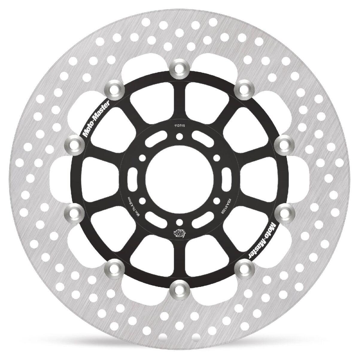 Moto Master Black 113115 - Halo Series Floating Brake Disc For Honda Cbr 1100 Xx