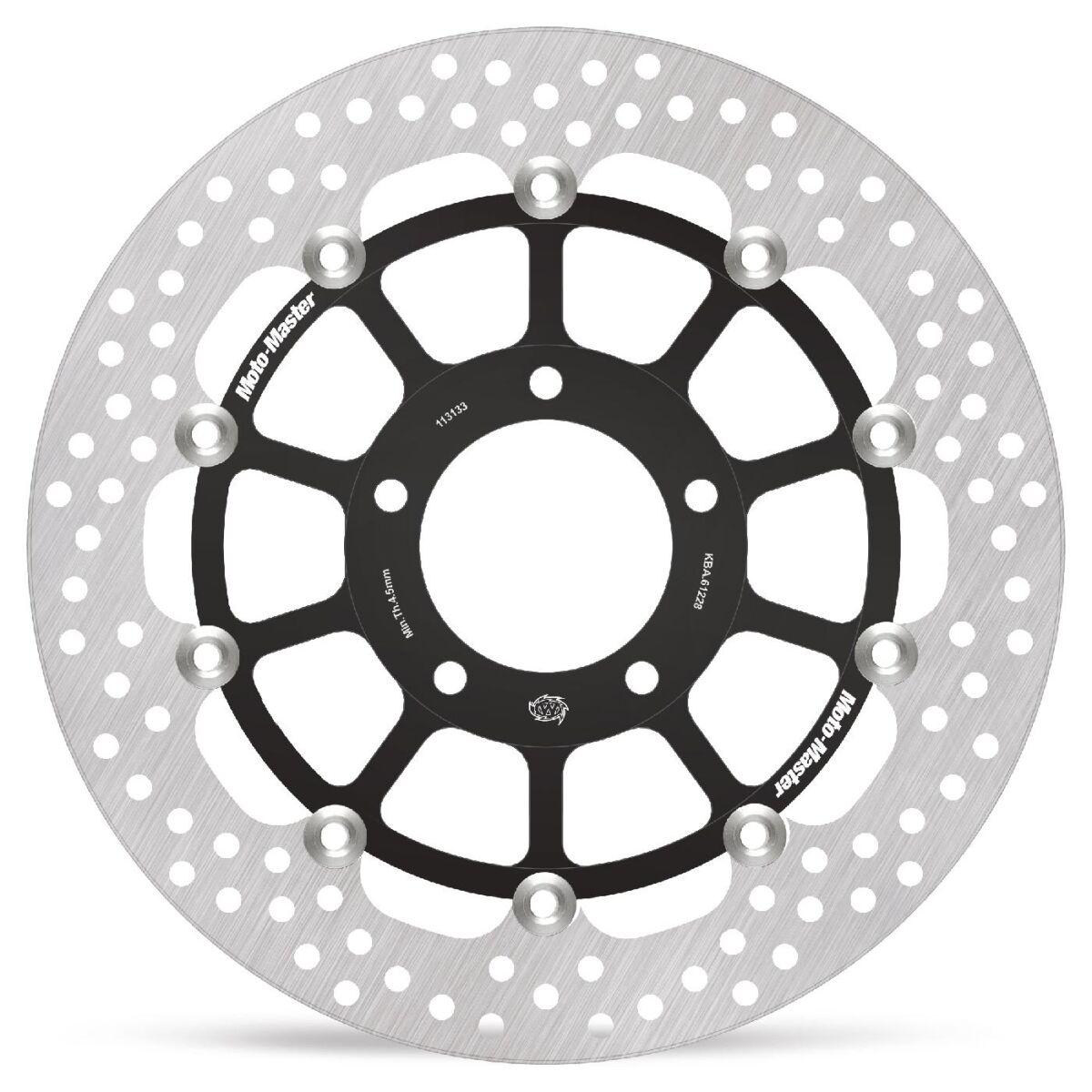 Moto Master Black 113133 - Halo Series Floating Brake Disc For Triumph Daytona 955 I 2001-2006 - Front