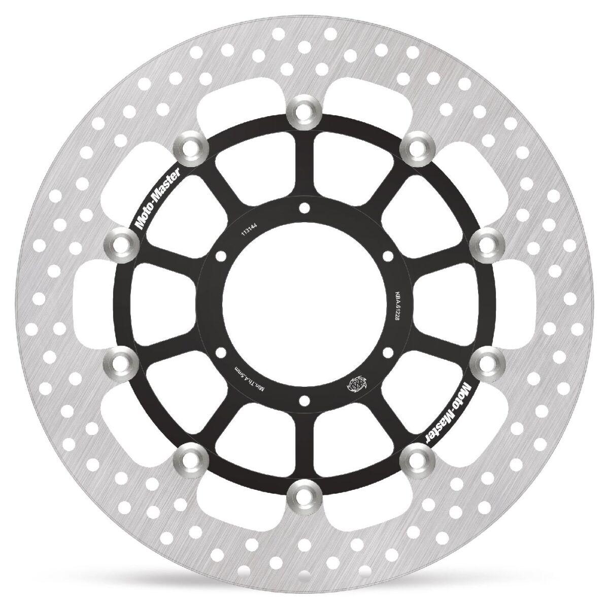 Moto Master Black 113144 - Halo Series Floating Brake Disc For Honda Cbr 954 Rr