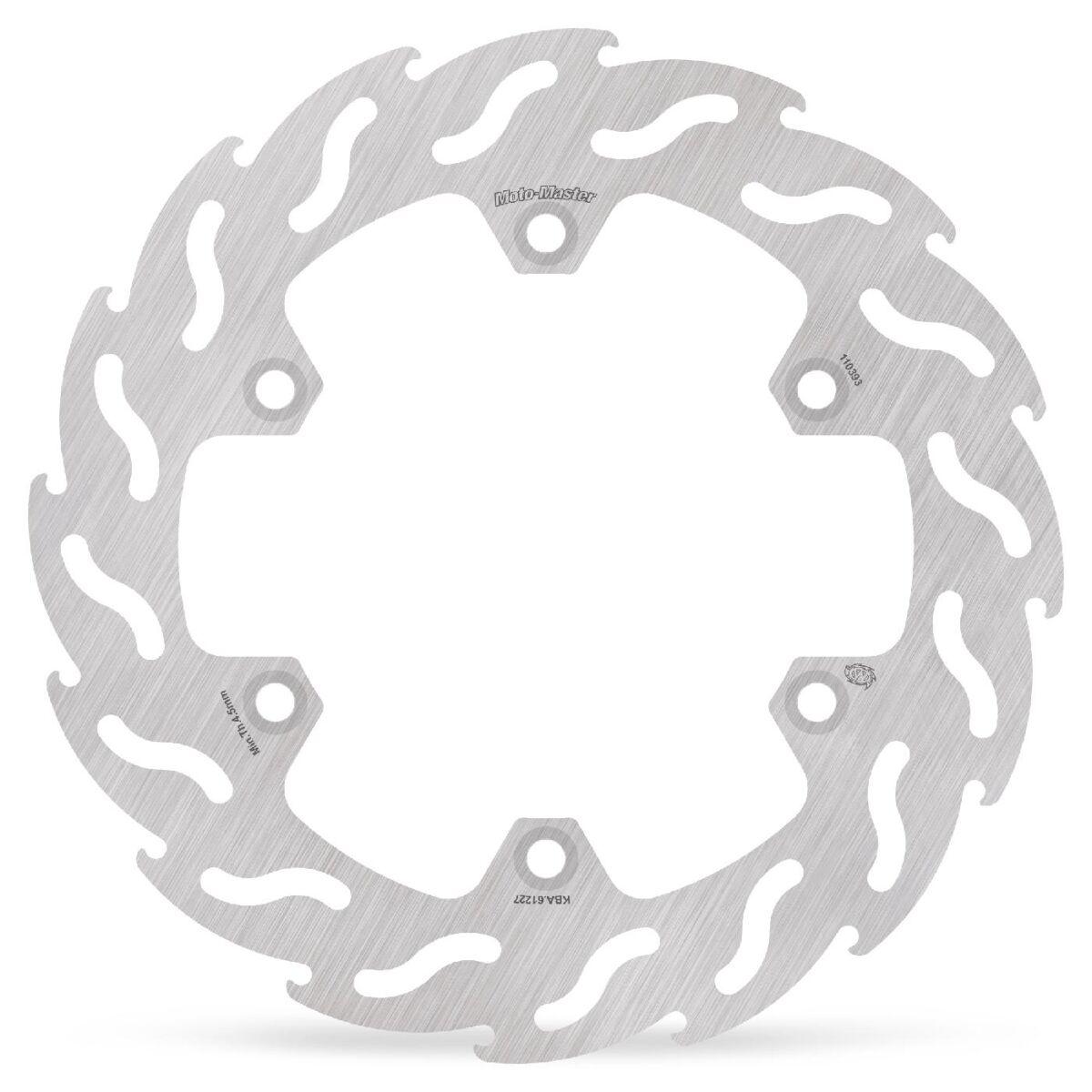 110393 - Moto Master Flame Series Fixed Brake Disc For Honda XL 600 V - Silver