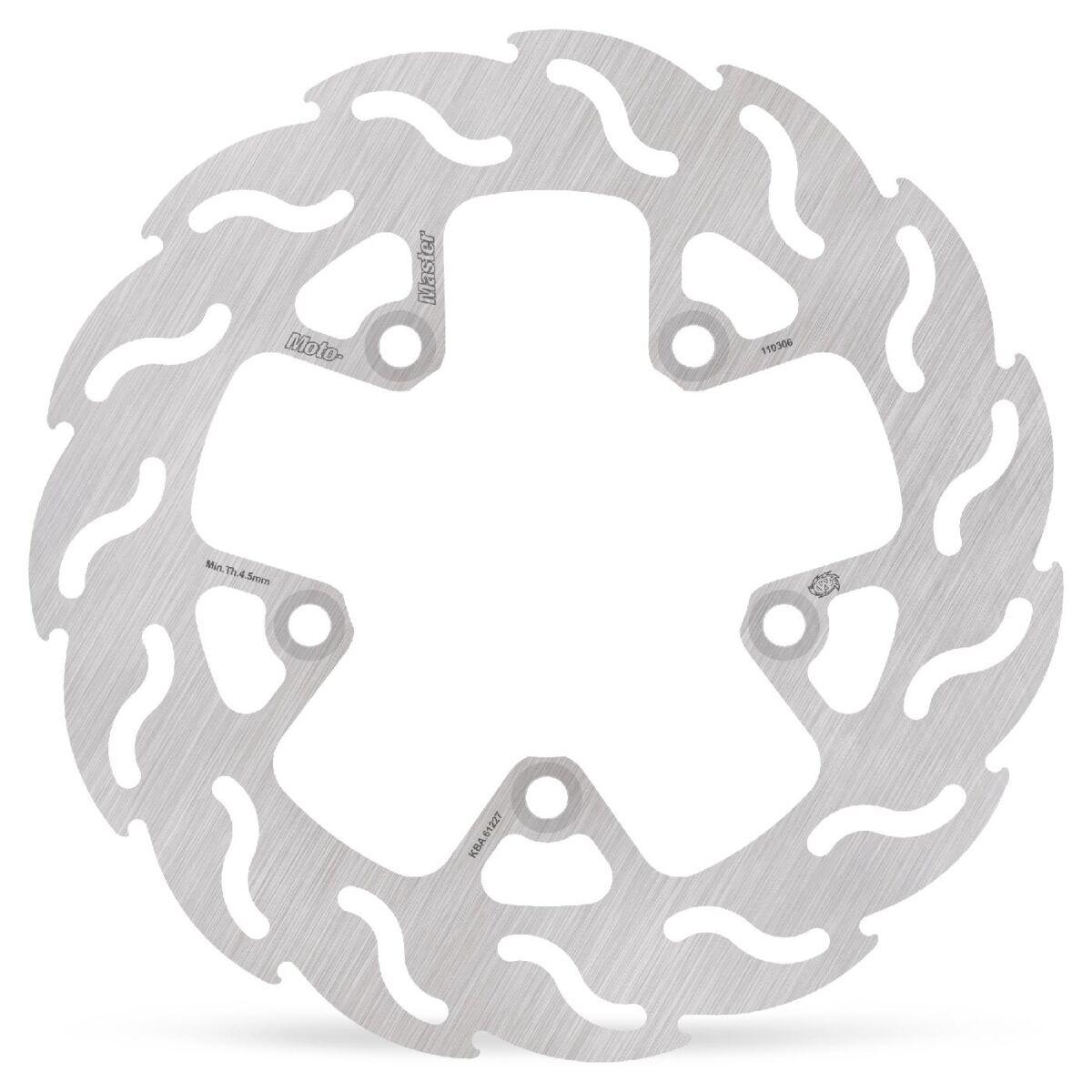 Moto Master 110306 - Flame Series Rear Brake Disc For Kawasaki Zzr 1200