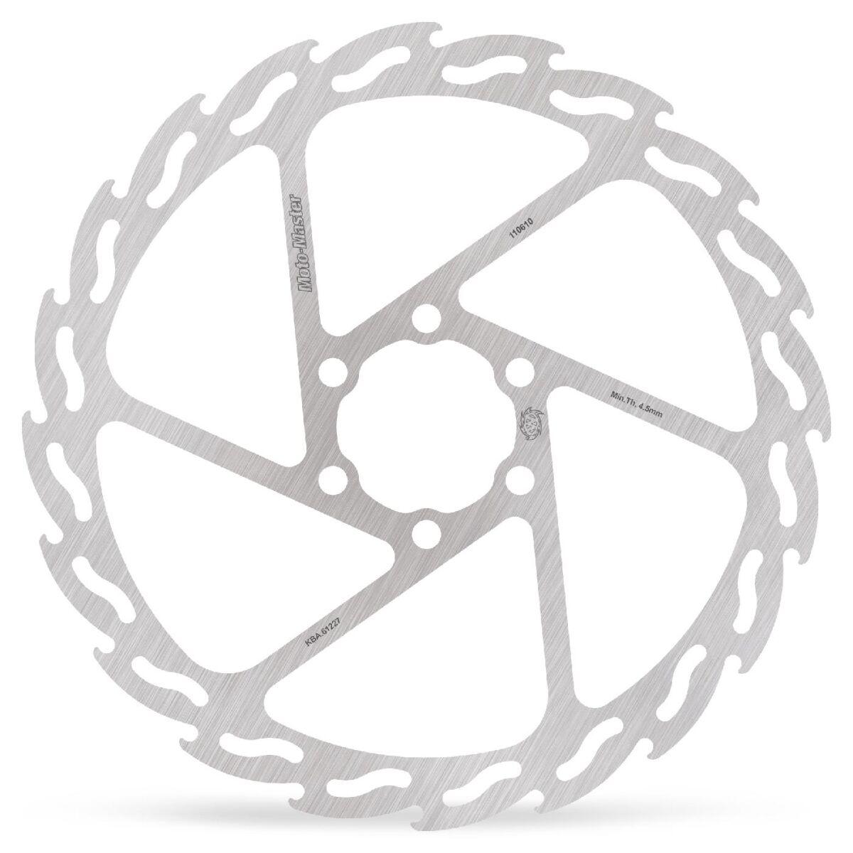 Moto Master Silver 110610 - Flame Series Fixed Brake Disc For Ktm Rc 390