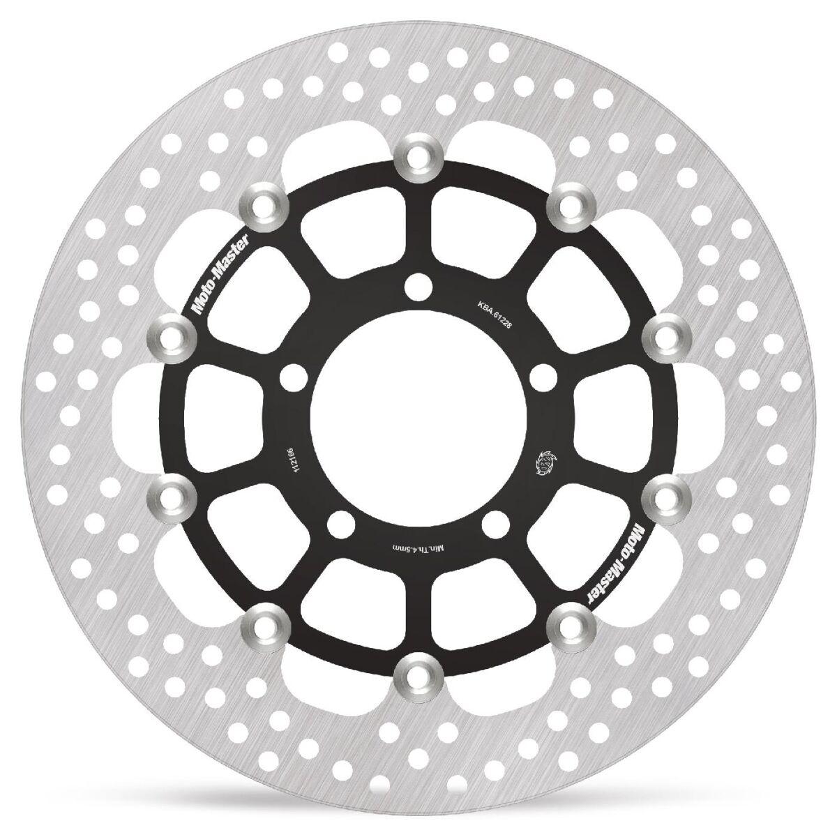 Moto Master Black 112166 - Halo Series Floating Brake Disc For Triumph Tiger Explorer Xrx