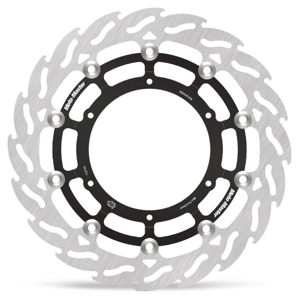 Moto Master Black 112170 - Flame Series Floating Brake Disc For Husqvarna Norden 901