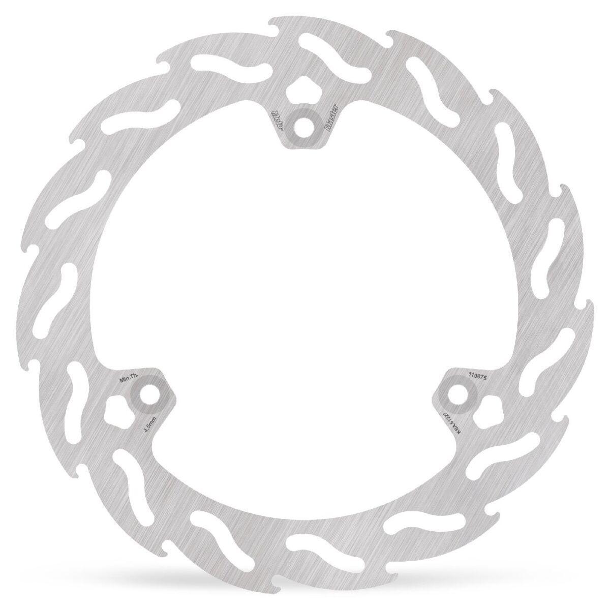 110875 - Moto Master Flame Series Fixed Brake Disc For Yamaha YP 125 2018-2020 - Rear