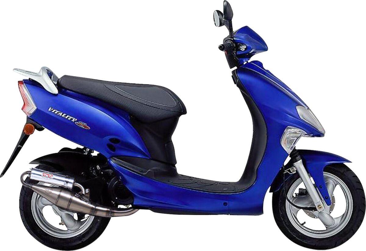 4048 - 4048 - LeoVince Hand Made TT Exhaust System - Kymco BET & WIN 50 2003-2006