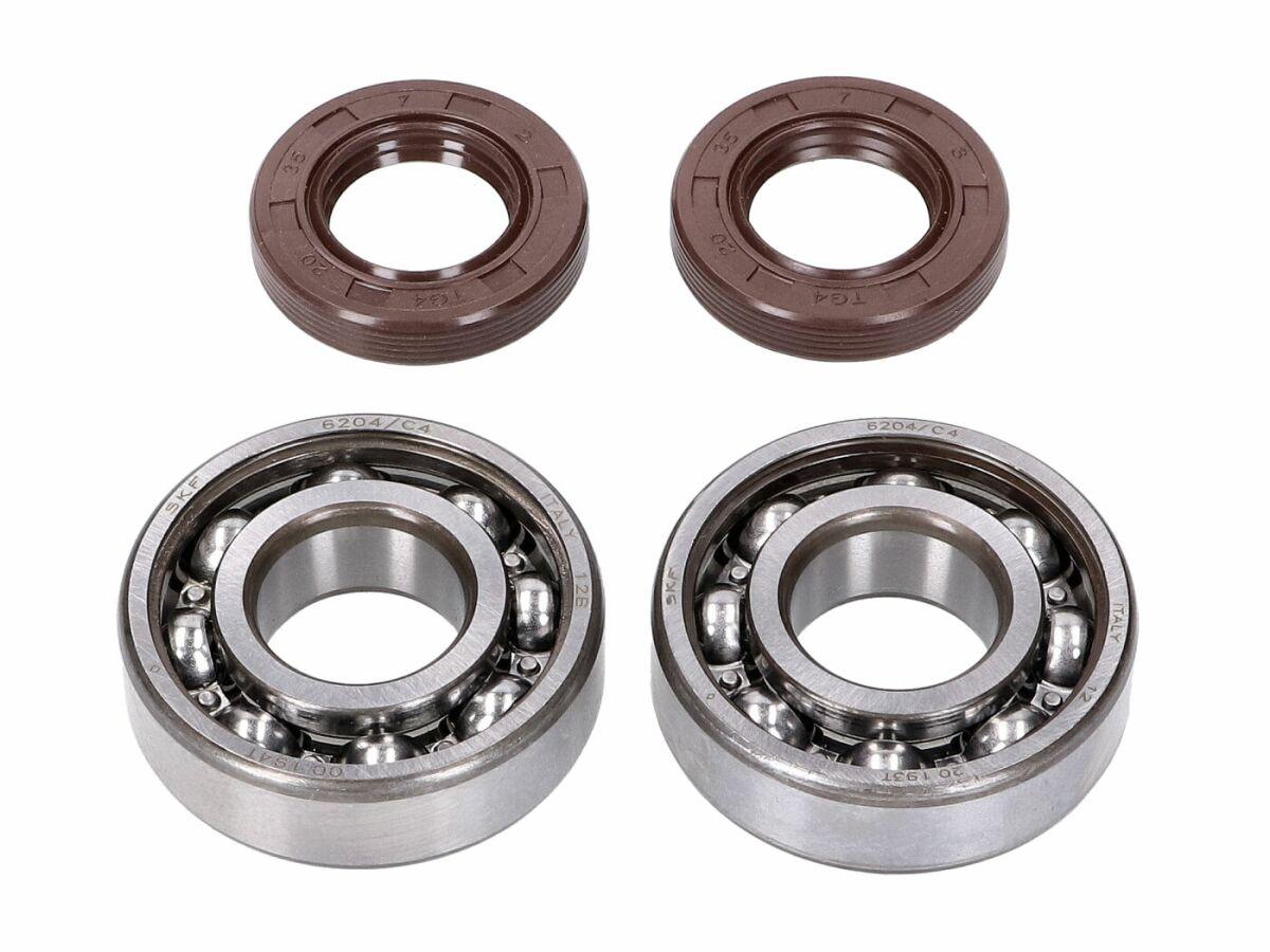 NK104.21 - Naraku Crankshaft Bearing Set For Gilera Zulu 50 2001-2002