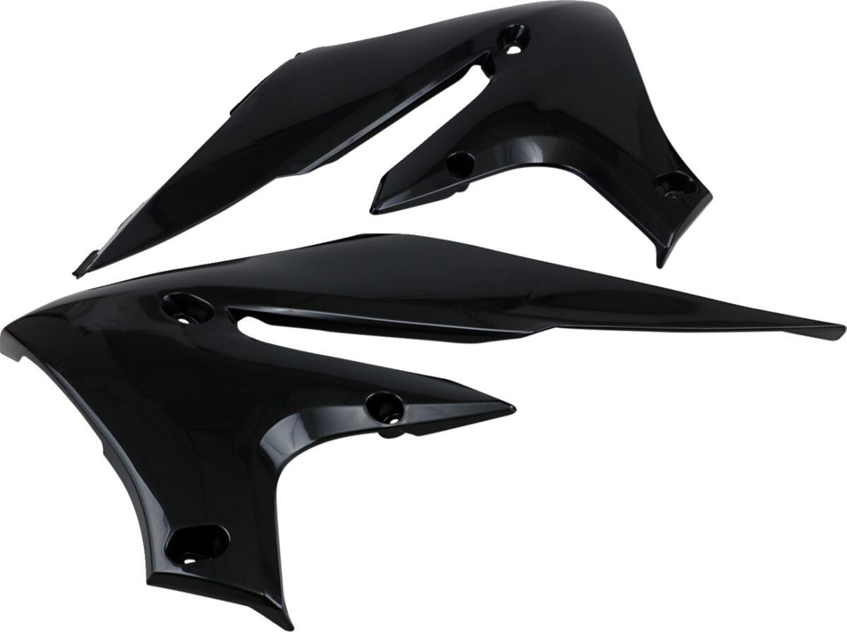 1CYC-1784-12 - Cycra Powerflow Radiator Scoops For Yamaha WRF250 2020-2024 - Black