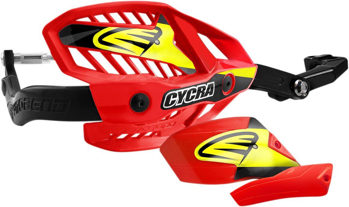 1CYC-7506-32HCM - Cycra Ultra Probend HCM Hand Guards - Gloss/Red