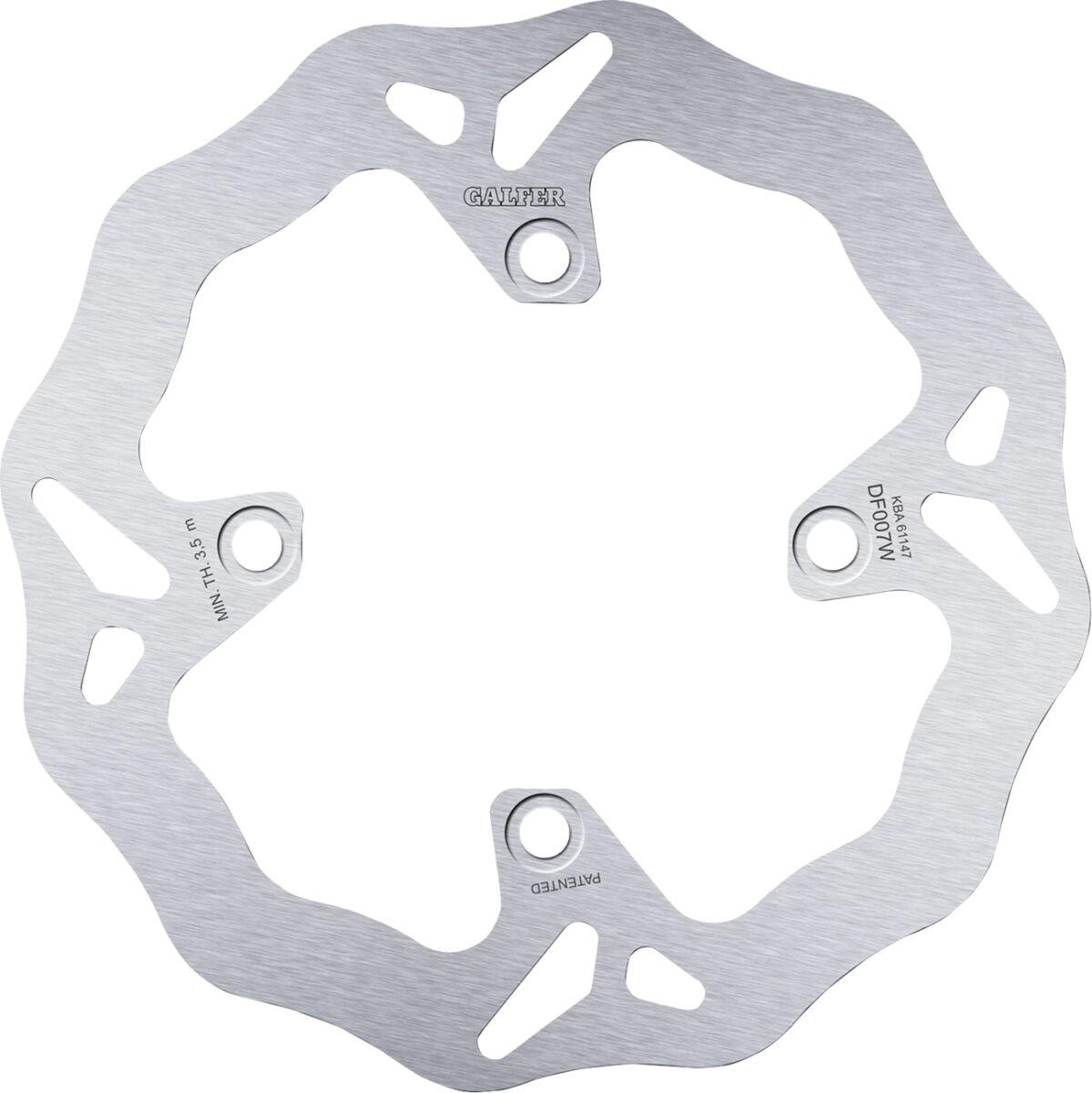 DF007W - DF007W - Galfer Wave Rear Brake Disc - Honda SW-T 400 2010-2015